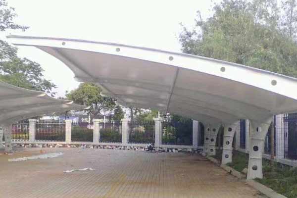 長春膜結構車棚在住宅區搭建時有哪些講究？